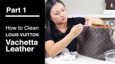 cleaning vachetta leather